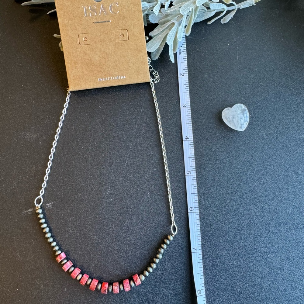 Red western necklace
